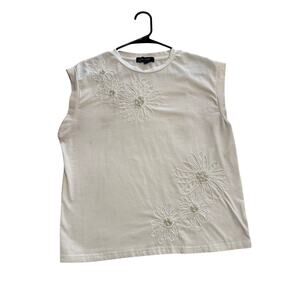 On 12th White Pearl Blouse - large